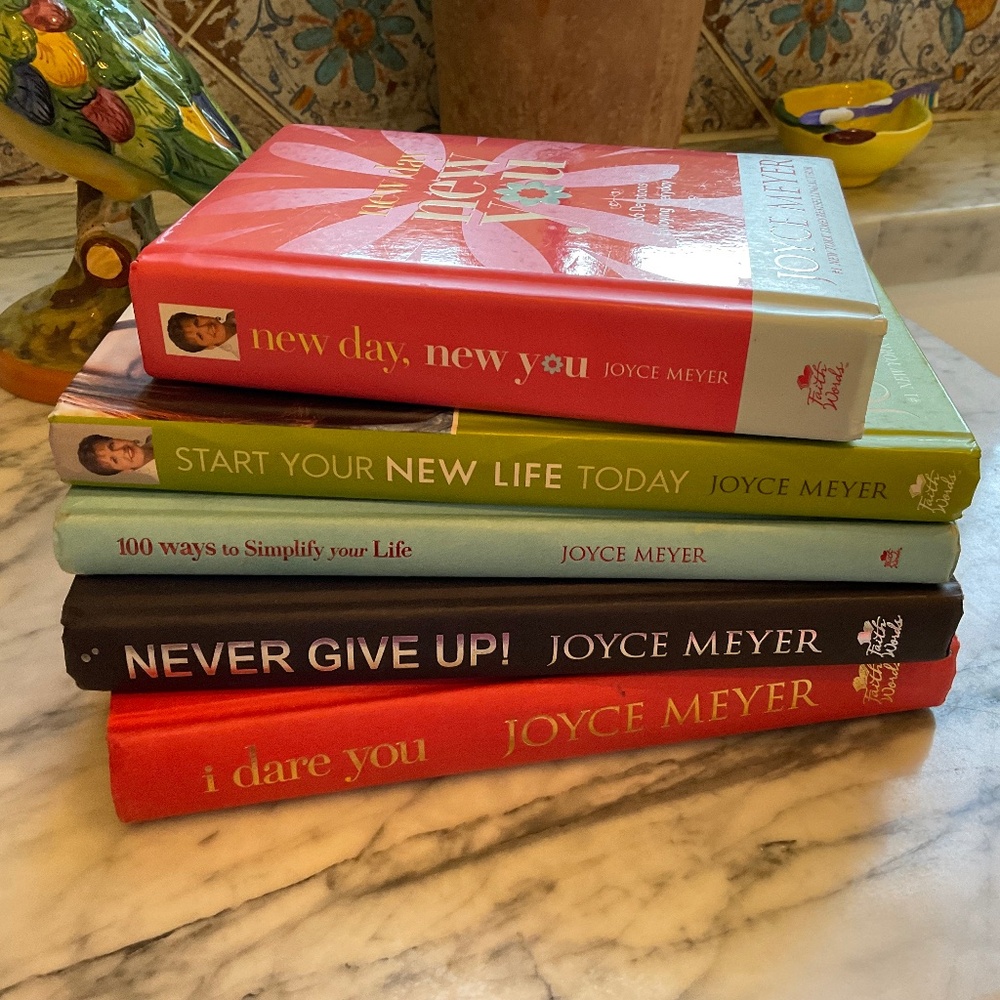 Joyce Meyer Assorted Color Inspirational Book Set - Multi-Color
